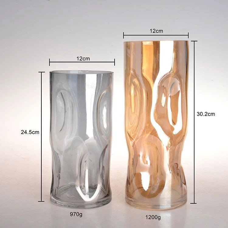amber glass bottle vase 1 amber glass bottle vase 1