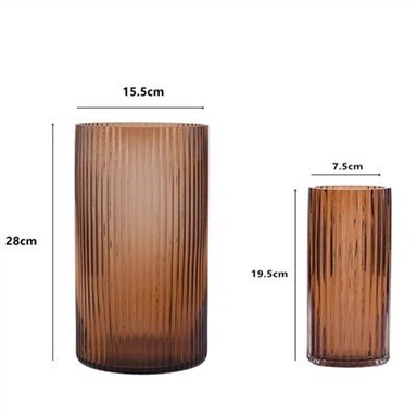 Vase Vintage en Cristal d'Art en Verre