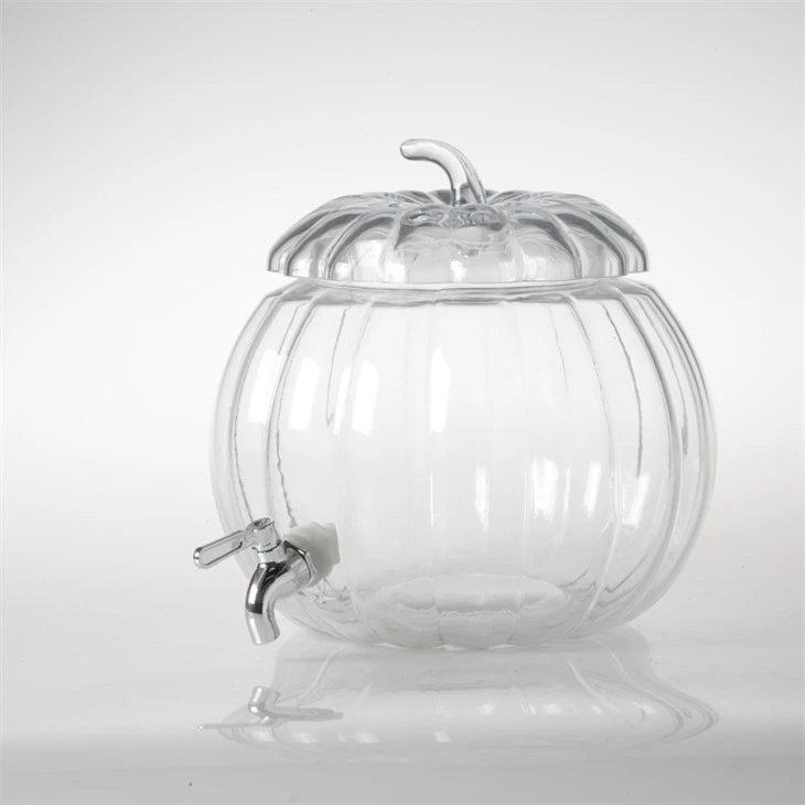 Distributeur en verre avec couvercle