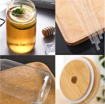 Récipients de stockage des aliments en verre transparent