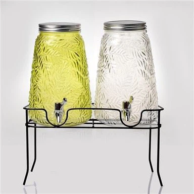 Distributeur de boissons en verre