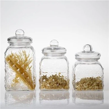 Pot en verre pour fruits secs