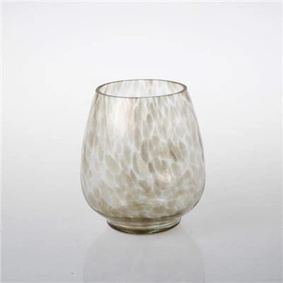 Vase en verre fait à la machine pour la décoration de la maison