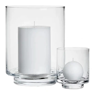 Les vases en verre sont robustes et incassables