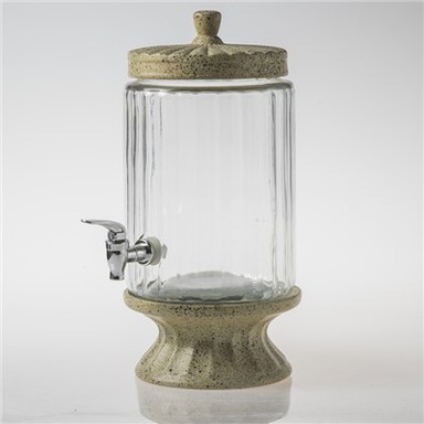 Distributeur de verre avec support