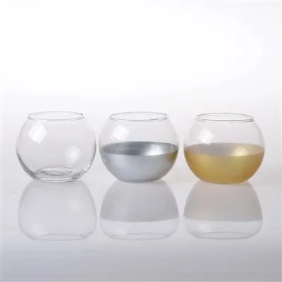 Bougie chauffe-plat boule en verre