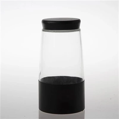 Bocaux Mason en verre avec couvercles en plastique