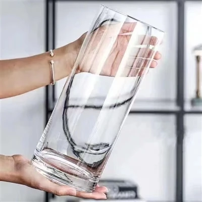 Vases cylindriques en verre : taille personnalisable et emballage cadeau pour...